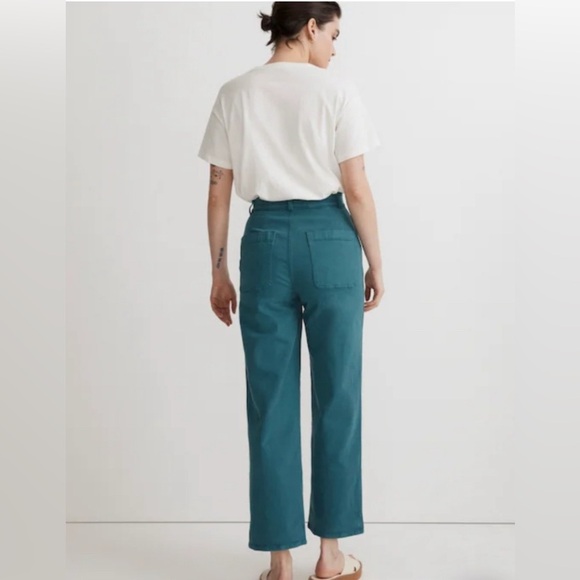 Madewell Emmett 2.0 Wide-Leg Crop Pants - SZ 25 - Picture 3 of 11